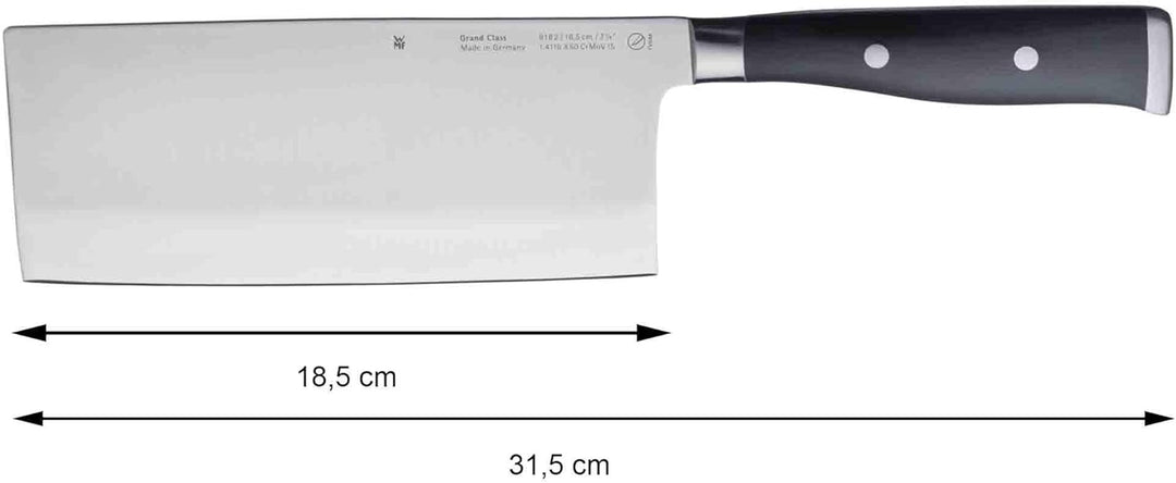 WMF Grand Class Chinesisches Kochmesser 31,5 cm, Küchenmesser, Made in Germany, Messer geschmiedet,