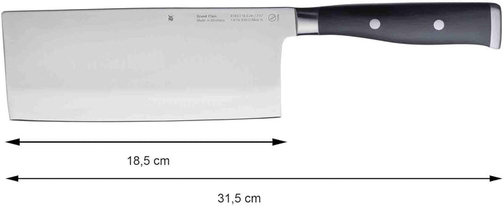 WMF Grand Class Chinesisches Kochmesser 31,5 cm, Küchenmesser, Made in Germany, Messer geschmiedet,