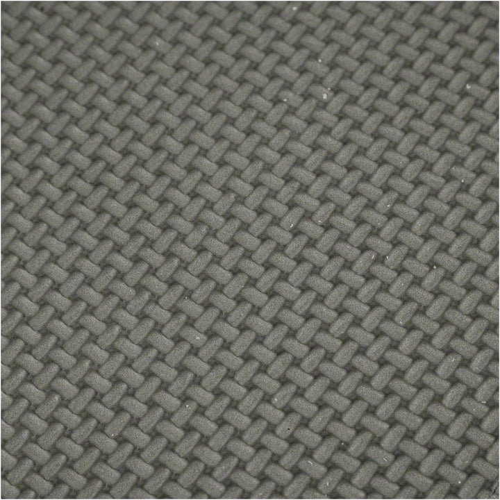 Vario-Step Gymnastikmatte Bodenmatte Sportmatte, Fitnessmatte 60x60 cm grau, grau