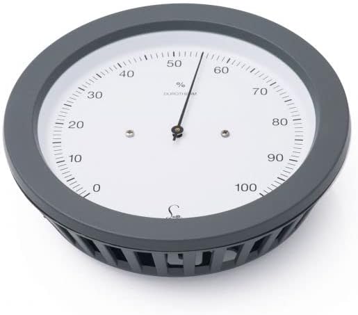 Fischer 4270.99 – LUFFT synthetisches Sauna-Hygrometer - 130mm Sauna-Luftfeuchtigkeitsmesser - Made