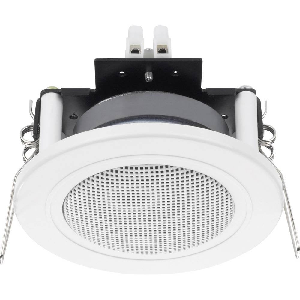 MONACOR SPE-82/WS kleiner Einbau-Lautsprecher mit einer Nennbelastbarkeit von 6 Watt für Sprache und