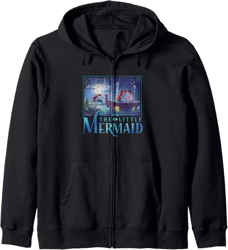 Disney The Little Mermaid Ariel & Eric Grotto Portrait Kapuzenjacke