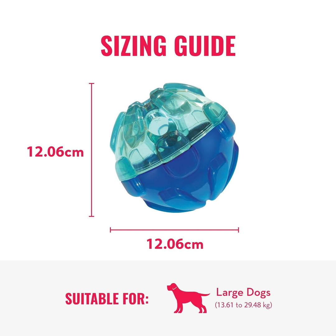 KONG – Rewards Ball – Besonders Robuster Interaktiver Leckerlispender – Für Grosse Hunde