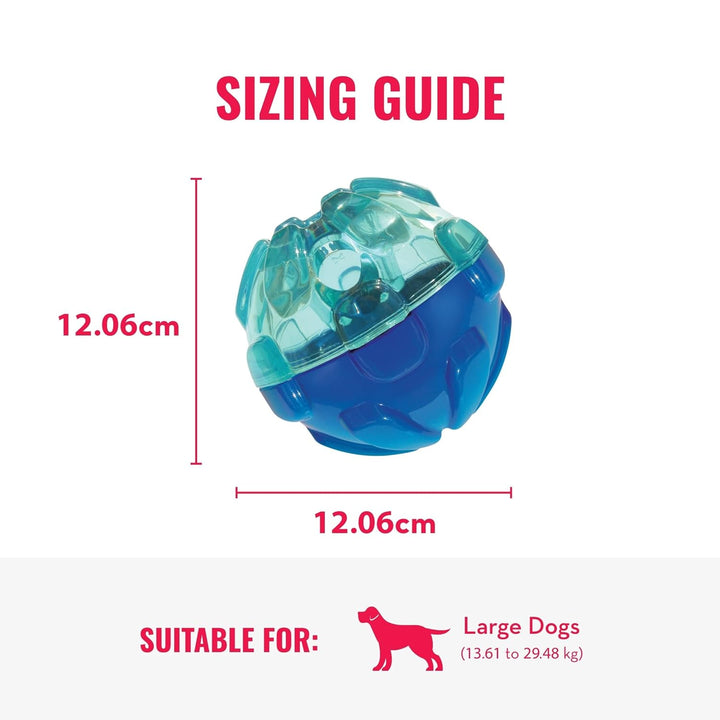 KONG – Rewards Ball – Besonders Robuster Interaktiver Leckerlispender – Für Grosse Hunde