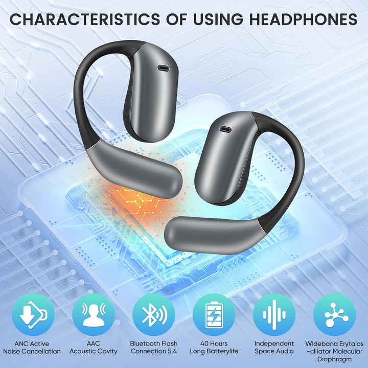 Übersetzer Kopfhörer - 144 Sprachen ki Kopfhörer mit Echtzeit übersetzung Translator Earbuds für Ech
