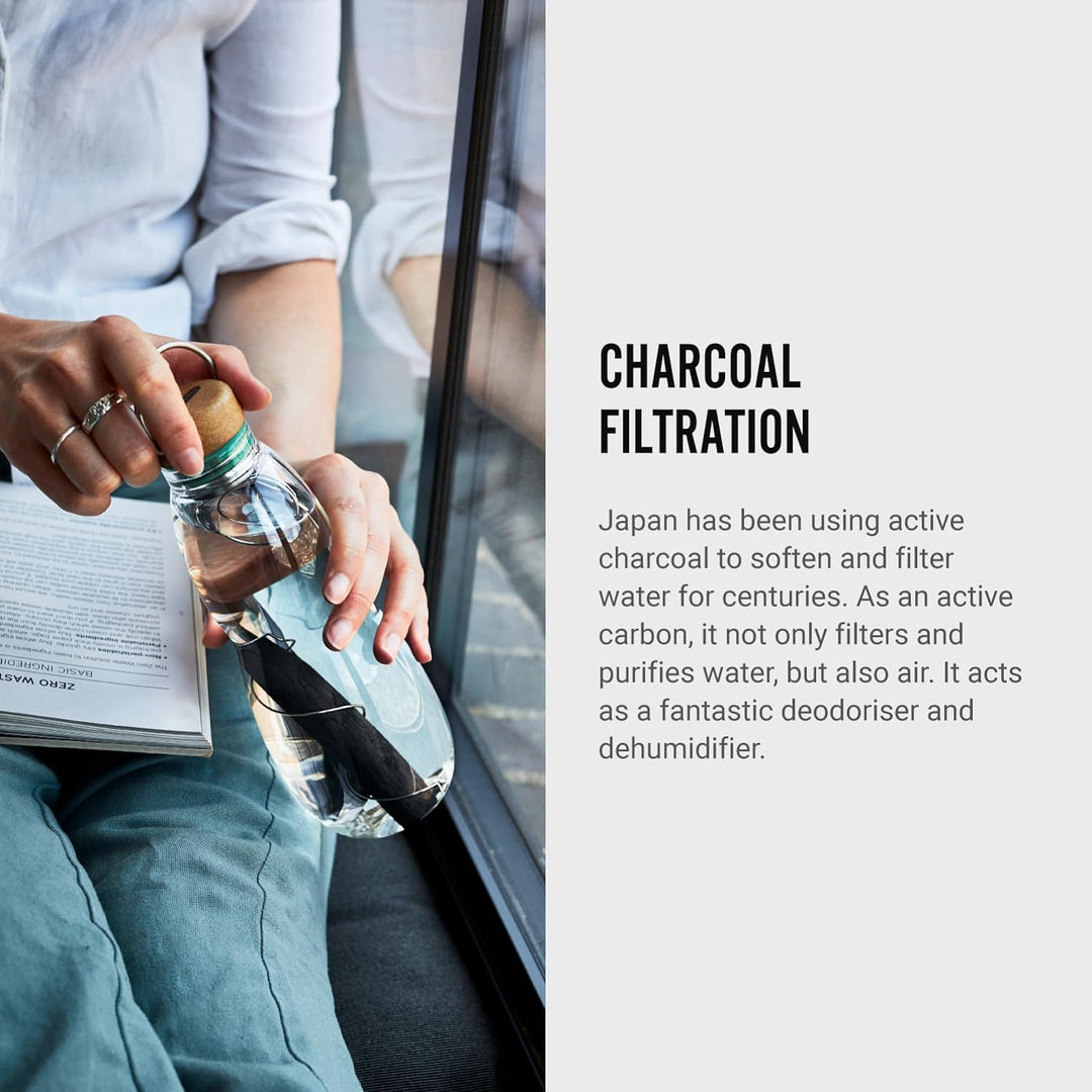 black+blum Eau Good Glas (optimiertes Design), olive, 650 ml 650 ML Olive, 650 ML Olive