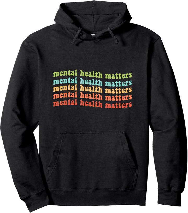 Mental Health Matters Bewusstsein für menschliches Gehirn und geistige Gesundheit Pullover Hoodie