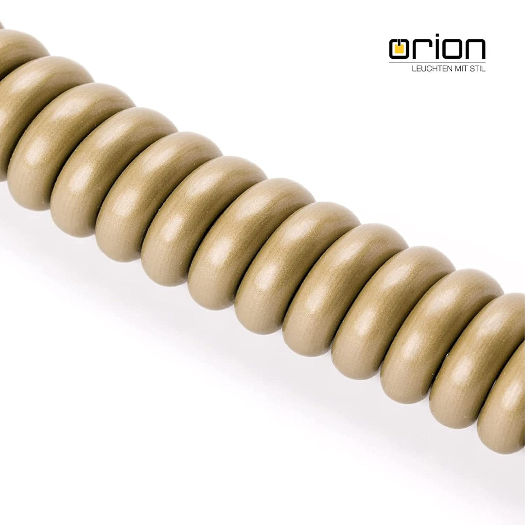 ORION LIGHTSTYLE Spiralkabel 3 adrig Spiralleitung Spiral Verlängerung Elektrokabel Leuchtenkabel La