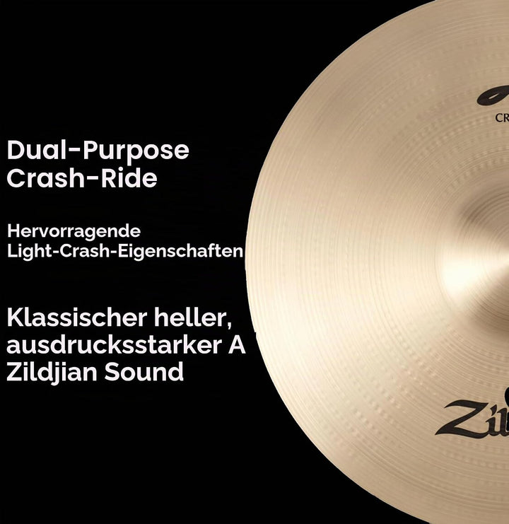 Zildjian A Zildjian Series - 18" Crash Ride Cymbal MultiColored, Mehrfarbig 18 Zoll Crash Ride, 18 Z