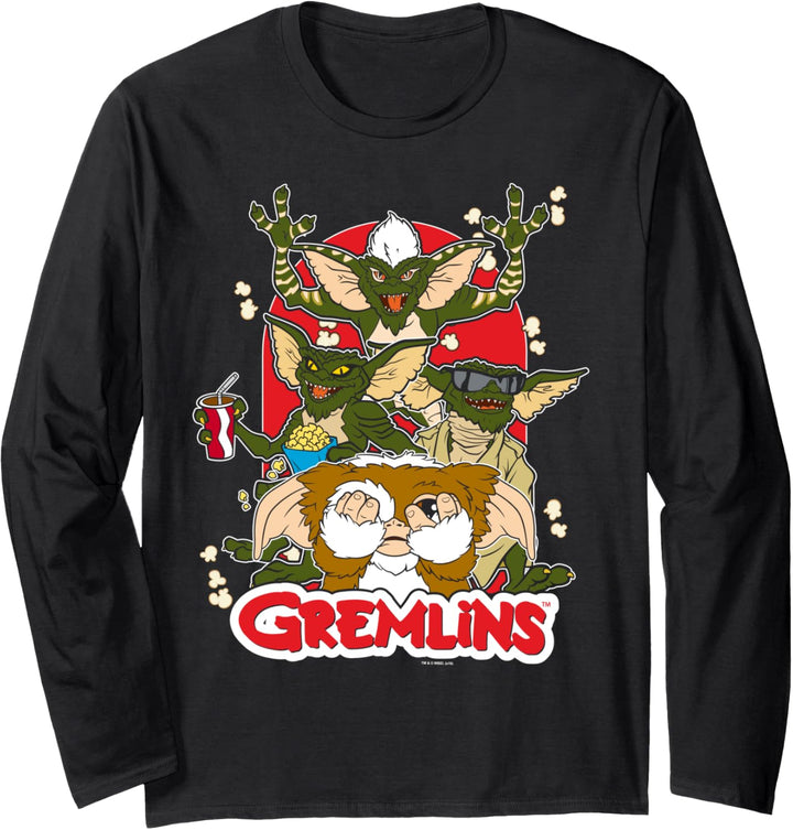 Gremlins Popcorn Langarmshirt