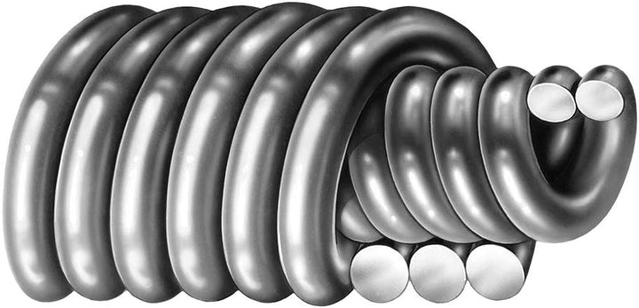 Rohrreinigungsspirale Ø 10mm x 7,5m, mit 30mm Trichterbohrer, ab 70mm Rohr, optionale Verlängerung L