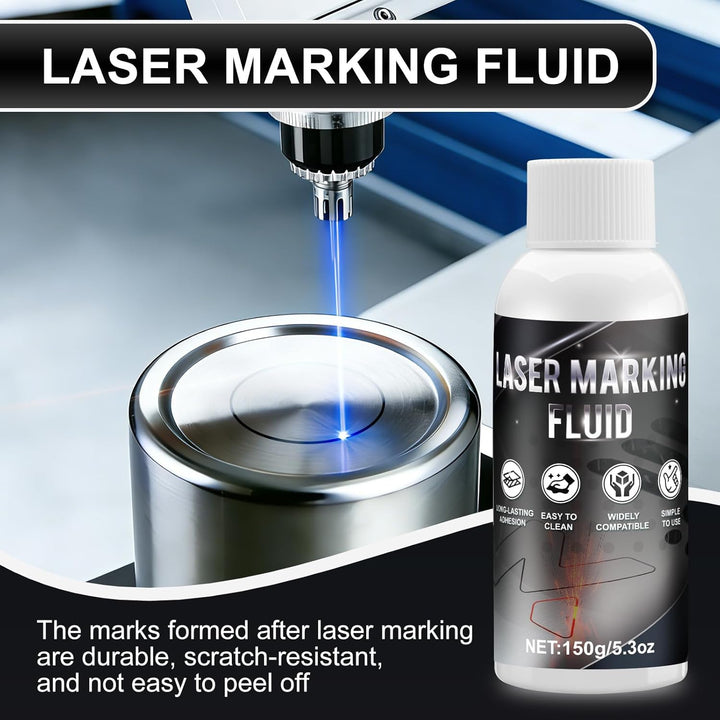 150ml Laser Markierungsspray, Laser Gravur Spray, Laser Spray, Markierungsspray, für Lasergravuren v