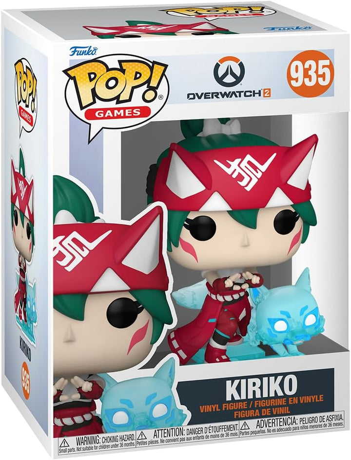 Funko Pop! Games: OverWatch2- Kiriko - Kuriko - Overwatch 2 - Vinyl-Sammelfigur - Geschenkidee - Off
