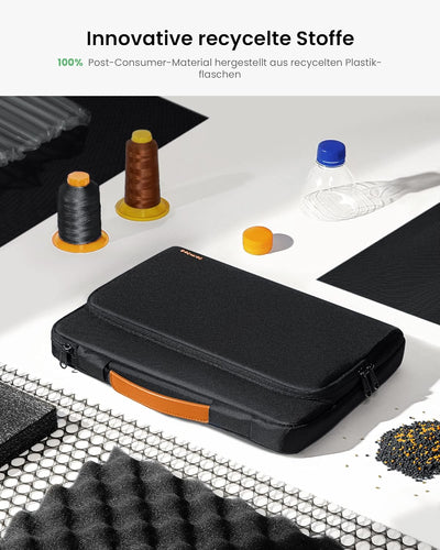 tomtoc 360° Tasche Hülle für 13 Zoll MacBook Air M2/A2681 M1/A2337 2022-2018, 13-Zoll MacBook Pro M2
