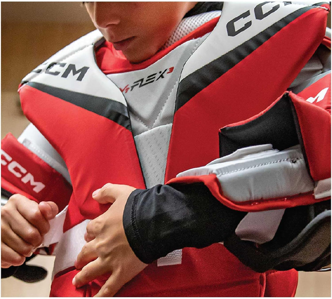 CCM Yflex 3 Youth Torwart Arm & Brustschutz YTH L/XL, YTH L/XL
