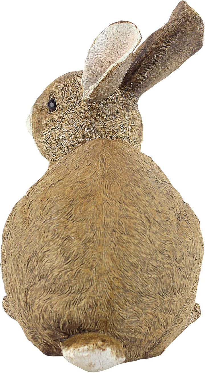 Design Toscano Bashful, der liegende Hase, Liegende Hasenfigur, Bashful