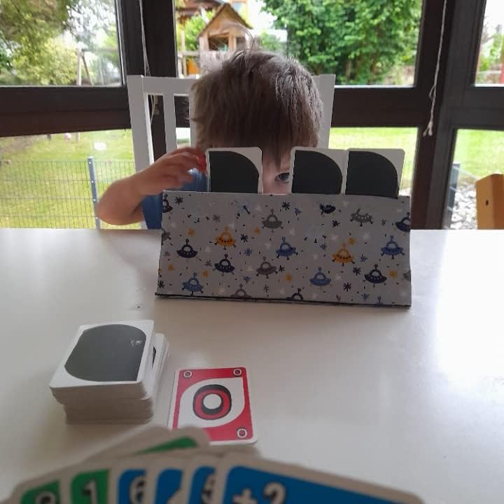 Spielkartenhalter aus Stoff - Handgefertigt & Praktisch | Ideal für Kinder, Senioren & Menschen mit
