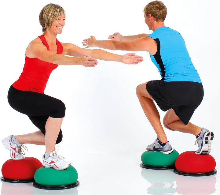 TOGU Jumper Balance Ball 2er-Set, rot & grün mini, 2er-Set, rot & grün mini