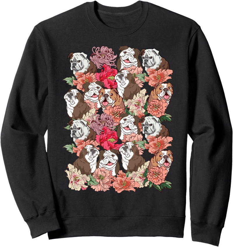 Because English Bulldog Sweatshirt