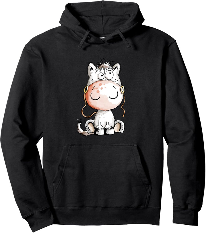 Sweet Pferd I Schimmel Pony I Reiter Fun I Pferde Pullover Hoodie