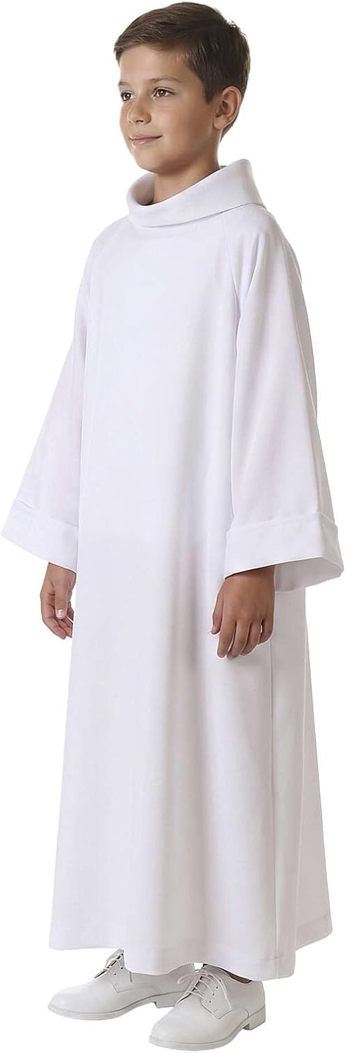 Holyart Erstkommunionalbe Weiss 105 cm (41.5 inc.), 105 cm (41.5 inc.)
