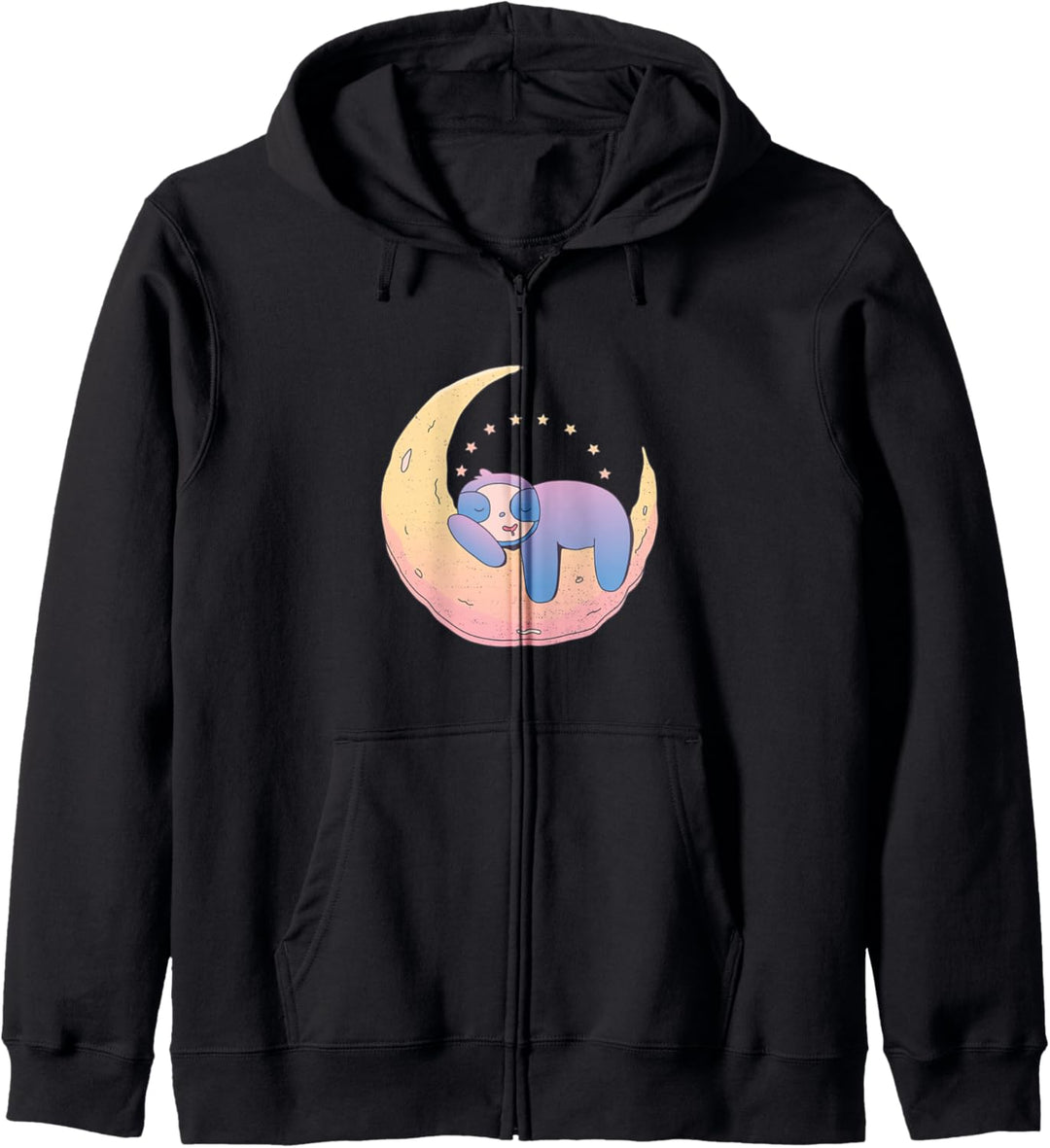 Faultier Mond Kapuzenjacke