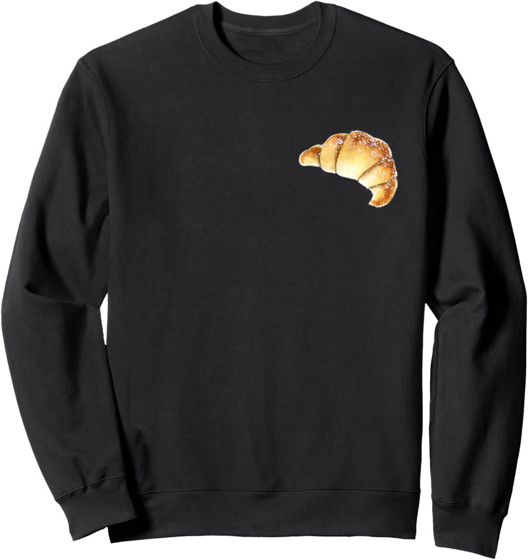 Just a Delicious Croissant, Aquarellkunst, I Love Croissant Sweatshirt