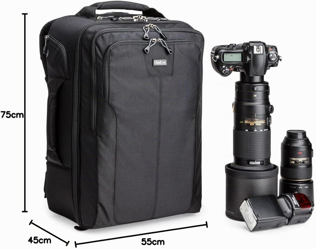 THINK TANK Airport Accelerator Umhängetasche, 75 cm, Schwarz (Negro)