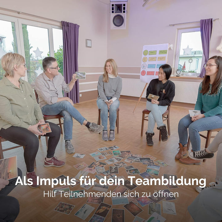 metaFox - ZUSAMMEN WACHSEN - Postkarten-Set der besonderen Art für Teambuilding & Teamentwicklung, m