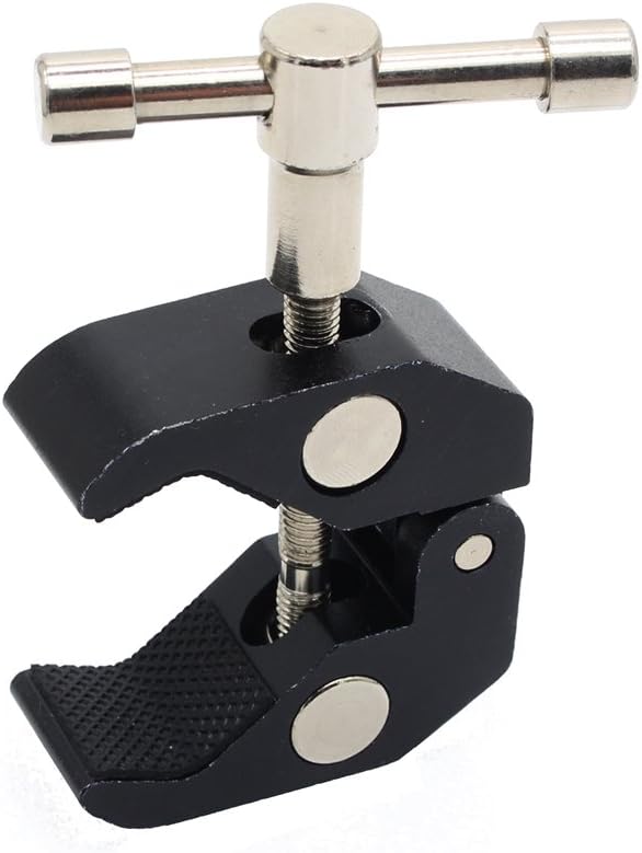 TONSHEN Einstellbar Magic Arm + Grosse Super Clamp 11 Zoll / 28 cm Crab Zangen Clip für DSLR Kamera