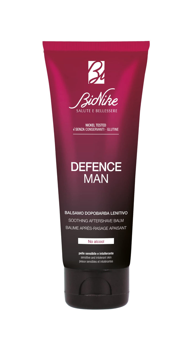 Bionike Defence Man Aftershave Balsam für Herren mit Karité-Butter und Jojobaöl, pflegende und antio