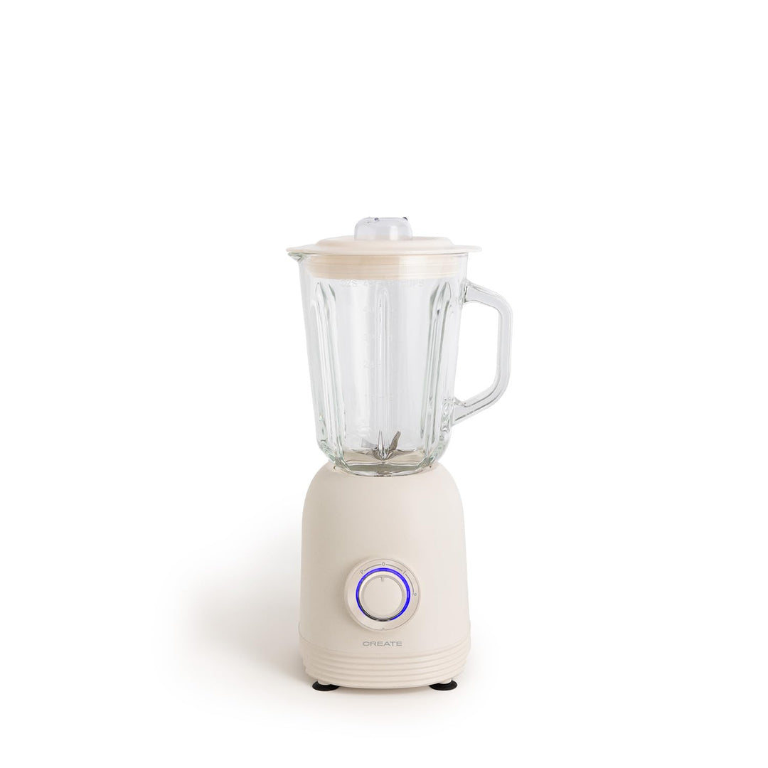 CREATE/BLENDER PULSE 800 / American Style Stabmixer Cremeweiss / 2 Geschwindigkeiten, 1.5L Fassungsv