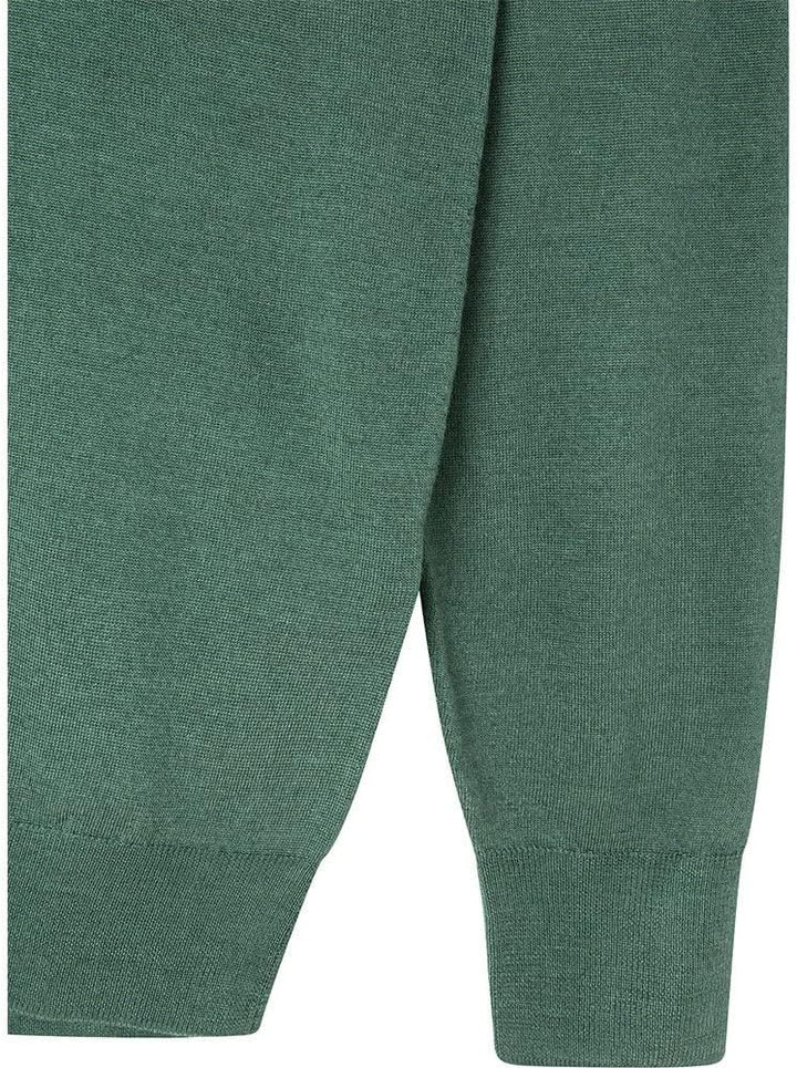 Hackett London Herren GMD Merino Silk V NCK Pullover XS Grn Topiary, XS Grn Topiary