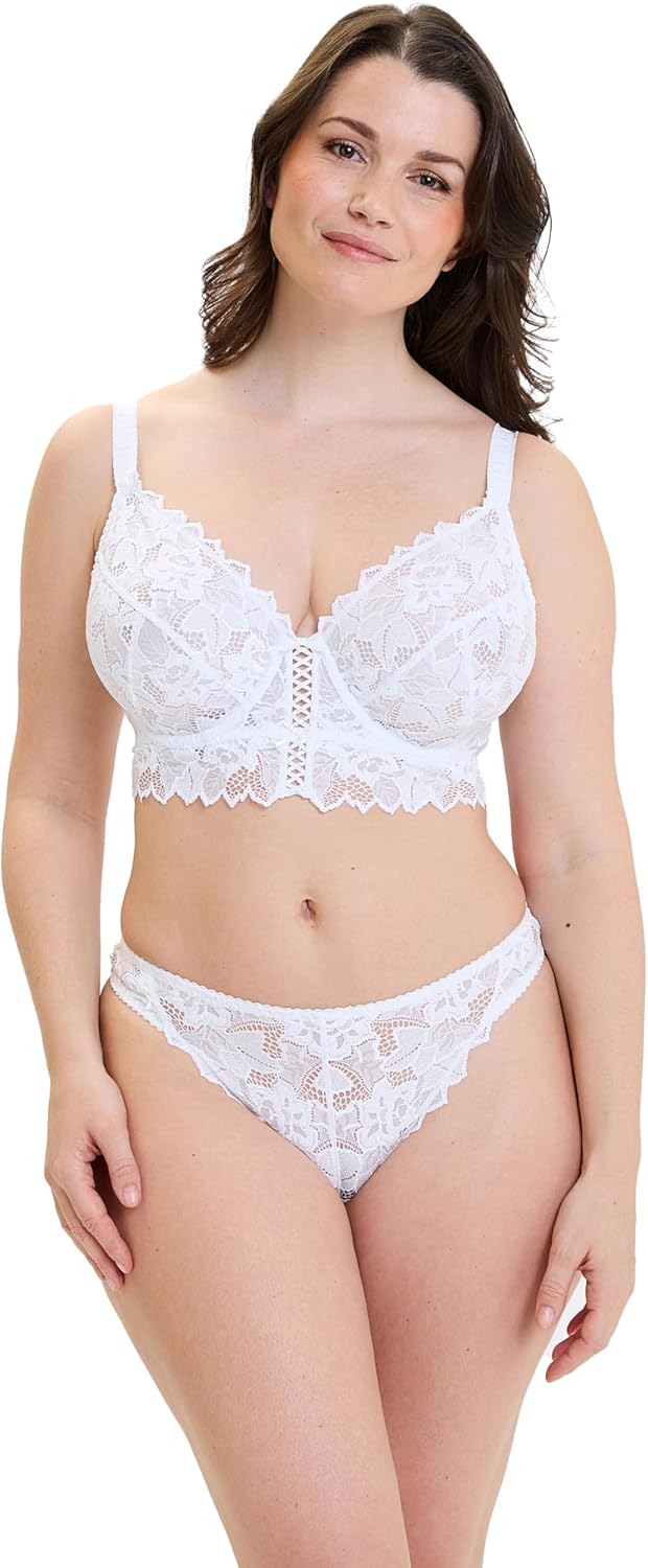 Sans Complexe Damen Arum Bügel-BH 75C Blanc, 75C Blanc