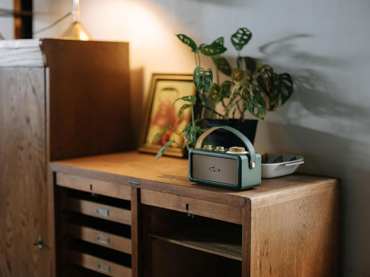 Sangean RA-101 Portable Analog Gold, Grün