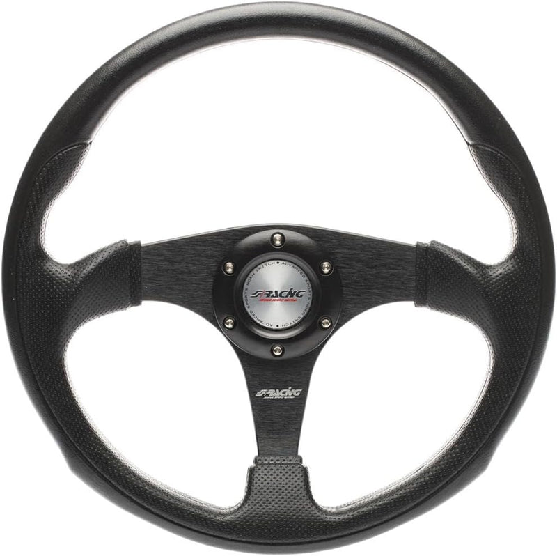 Simoni Racing BPU320N Barchetta Universal Steering Wheel, Schwarz