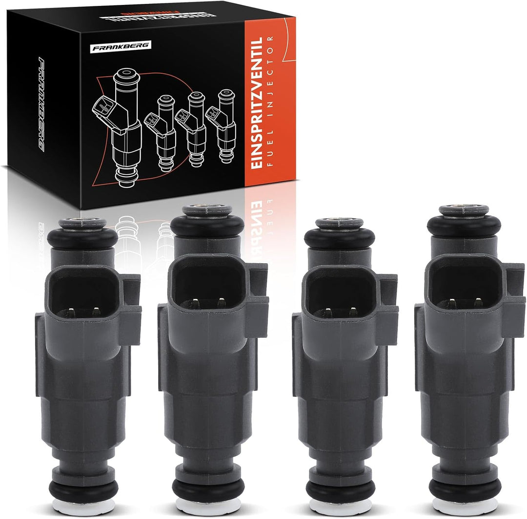 Frankberg 4x Einspritzventil Einspritzdüse Injektor Kompatibel mit M.i.n.i One R50 R53 1.4L 1.6L 200