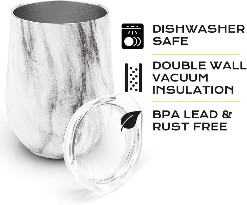 balibetov - Neu - Modernes Yerba Mate Gourd Set (Mate Tasse) - Doppelwandiger 18/8 Edelstahl Enthält