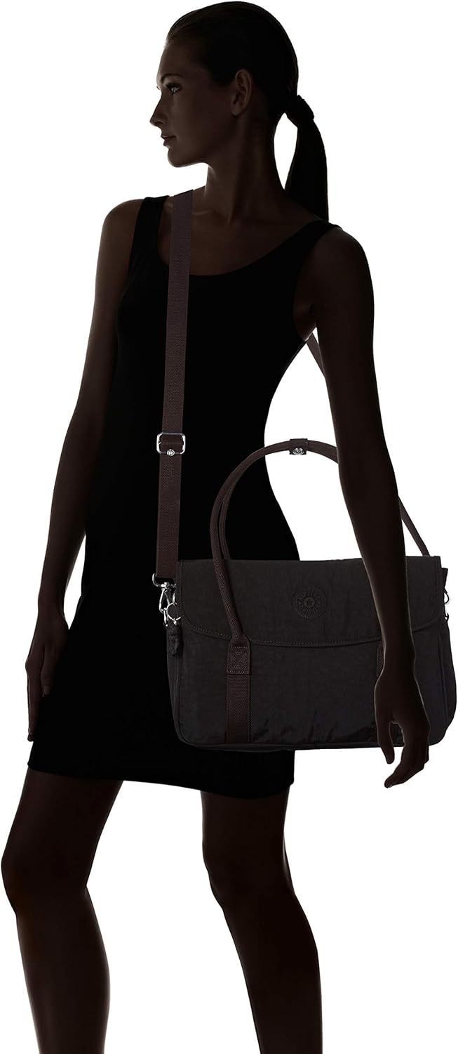 Kipling SUPERWORKER S Kleine Laptop-Tasche 13 Zoll Black Noir, Black Noir