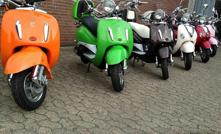 Roller Sturzbügel L und R Schutzbügel Frontrahmen Retro Motorroller Scooter Nova