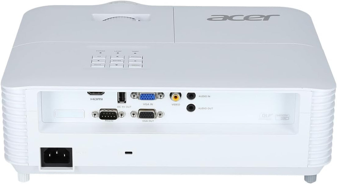 Acer S1386WH DLP Business-Projektor (WXGA, 1.280 x 800 Pixel, 3.600 ANSI Lumen, 20.000:1 Kontrast, K