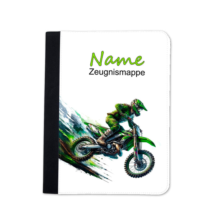 Zeugnismappe mit Name | Zeugnismappe personalisiert | mit Klarsichthüllen A4 + | Urkundenmappe | per