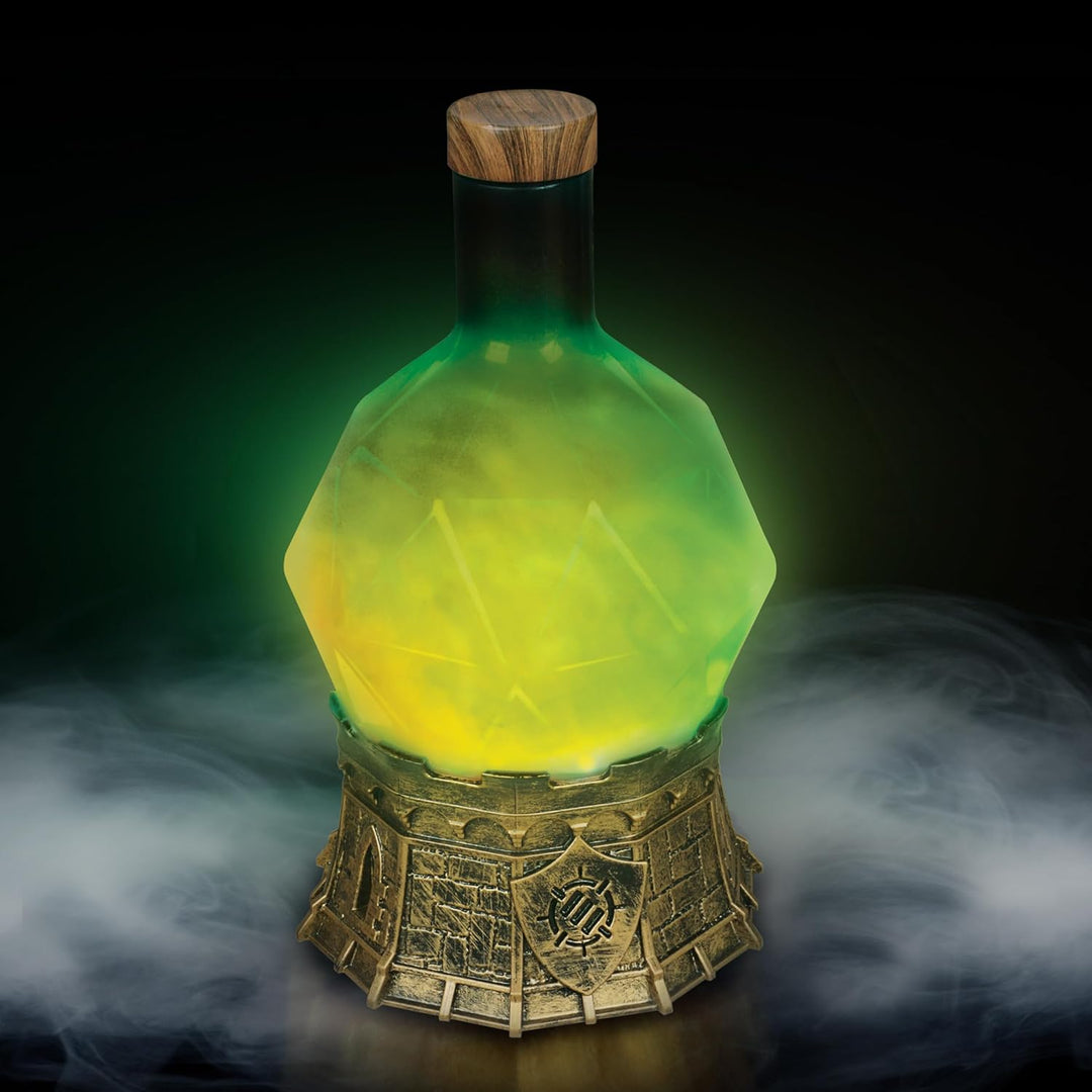 ENHANCE Gaming-Zaubertranklicht mit wirbelndem Elixier - Zaubertrankflasche als Stimmungslicht für T