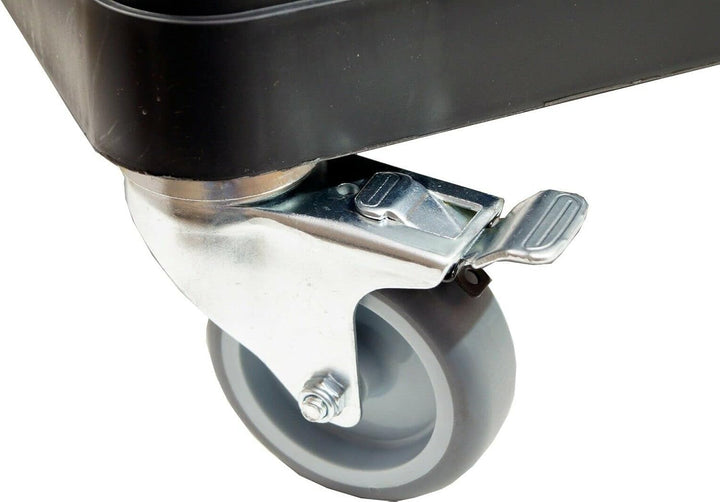 QBRICK SYSTEM Transportwagen 8552 Plattform Schwarz 100 kg Tragfähigkeit
