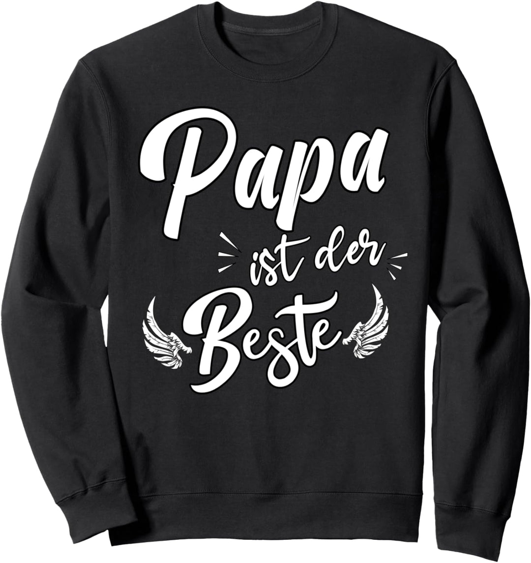 Partnerlook Vatertag Vater & Sohn Tochter Papa ist der Beste Sweatshirt