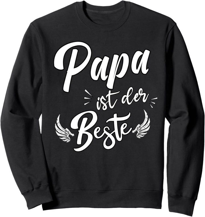Partnerlook Vatertag Vater & Sohn Tochter Papa ist der Beste Sweatshirt