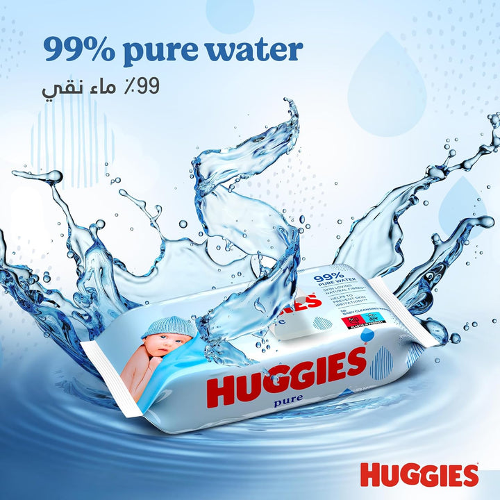 Huggies Salviette Pure Triplo
