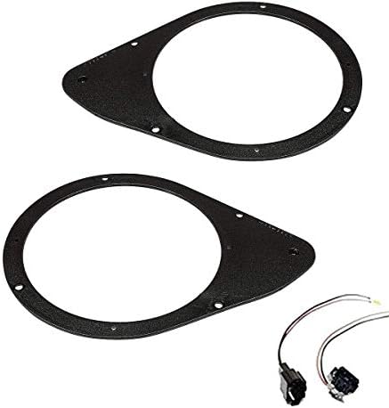 Sound Way - Lautsprecherbox-Kit mit Adaptern für FIAT 500 / Stilo 3-Türen - hinten - KSH-FIAT3