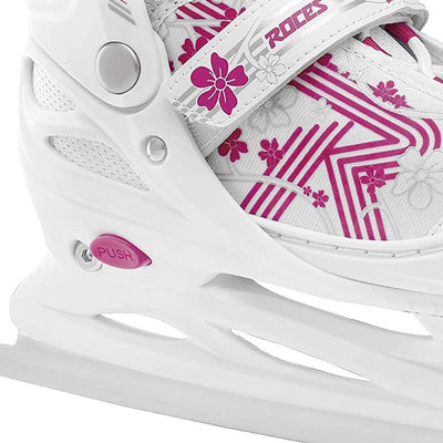 Roces Mädchen Jokey Ice 3.0 Girl Schlittschuh 38-41 white-pink, 38-41 white-pink