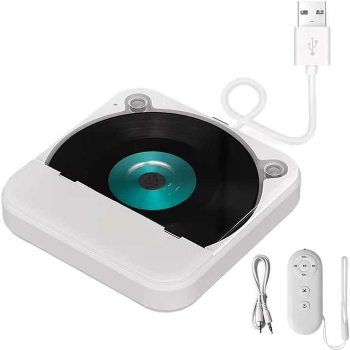 Externer CD-Player für Auto, tragbar, mit AUX-Kabel, Anschluss an den USB-Port des Autos, verlustfre